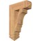Ekena Millwork Balboa Arts & Crafts Smooth Bracket, Western Red Cedar, 5 1/2"W x 20"D x 28"H BKT06X20X28BOA03SWR - alternate 1